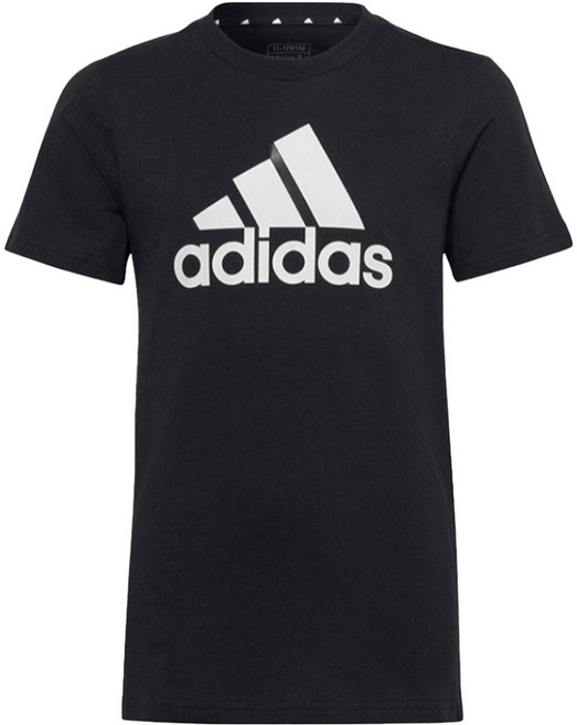 아디다스키즈 아동용 에센셜 빅 로고 코튼 슬림 티셔츠 U BL TEE S