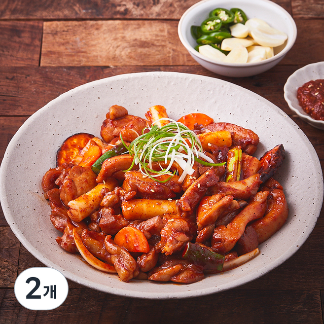 참푸드 홈클로 숯불향 닭갈비 2개입, 2개, 600g