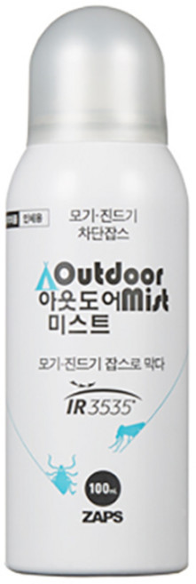 잡스 아웃도어미스트 100ml 모기기피제