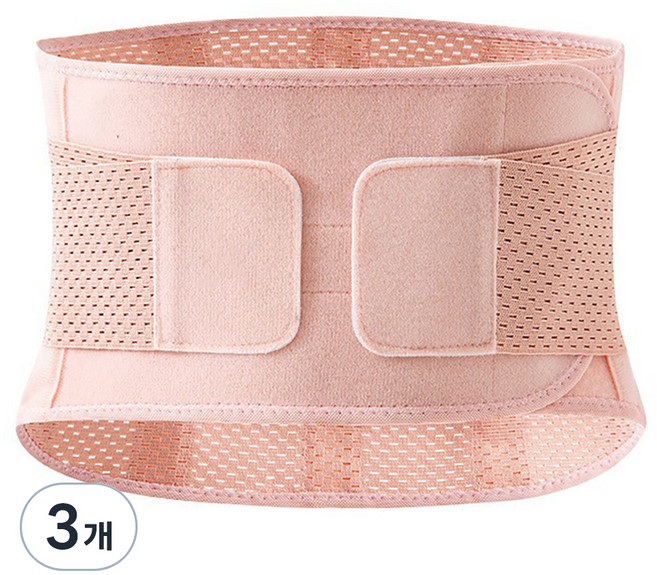 벨르하우스 메쉬 허리보호대, 3개