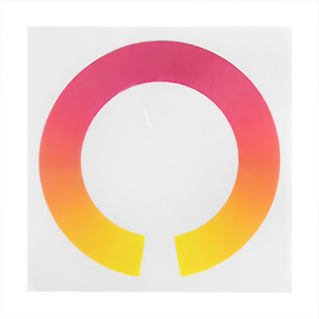 YAMAHA Vinoora大燈光圈 2/組, 粉黃, 2個