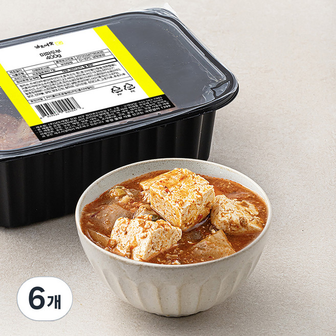남도애꽃 마파두부, 400g, 6팩