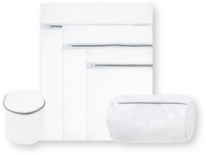 코멧 홈 메쉬 세탁망 5종 세트, 화이트, 1세트