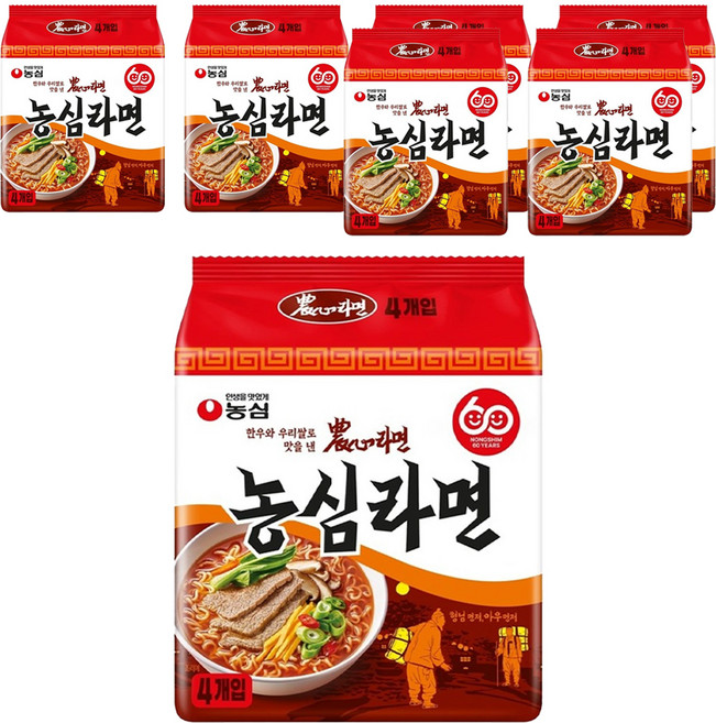 농심 라면 124g, 28개