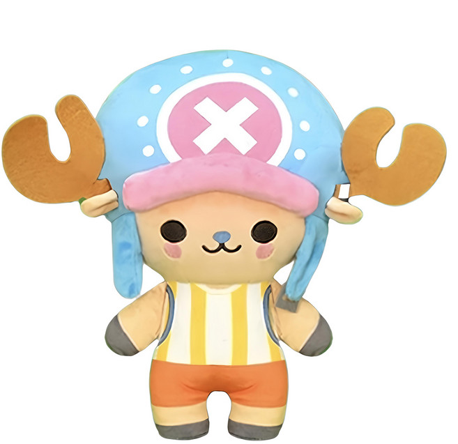 KHTOY 航海王 Q版整身長抱枕, 38cm, 款式隨機, 1個