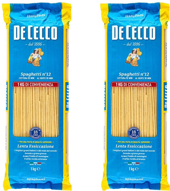 데체코 스파게티, 1kg, 2개