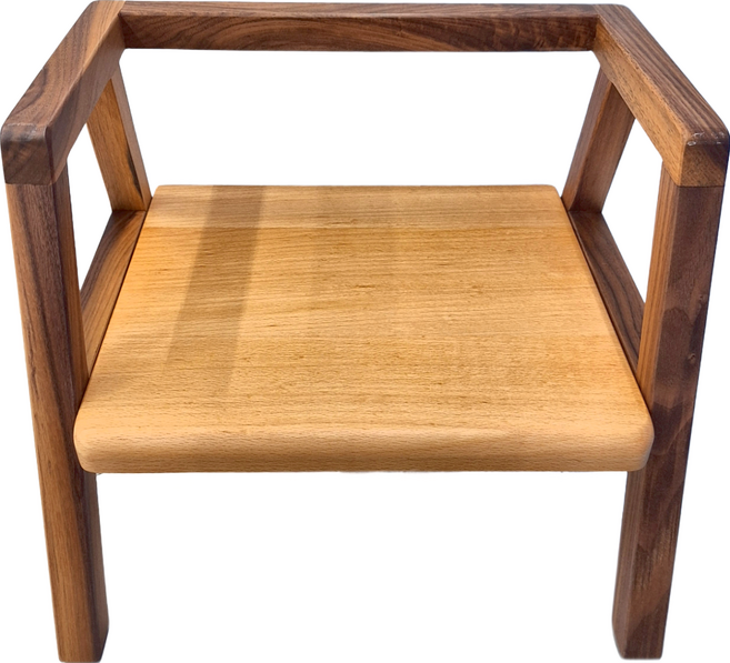 eguchitoys 矮幼兒椅 適用年齡1~8歲 木頭材質, 1個