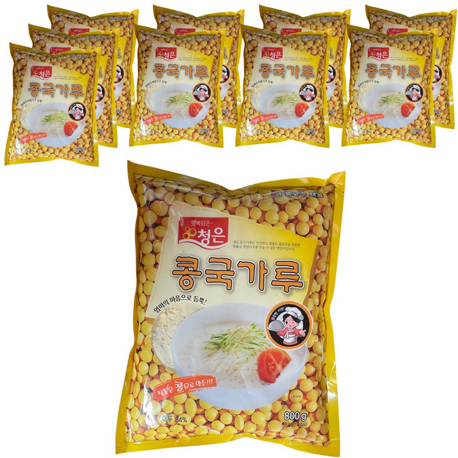 청은 콩국가루, 10개, 800g