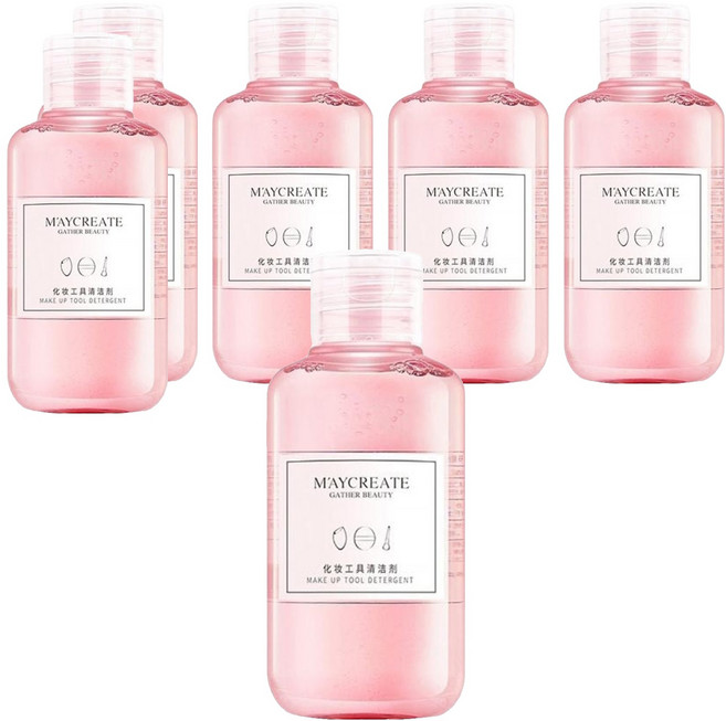 小麥購物 粉撲清潔液 S188, 157ml, 6件