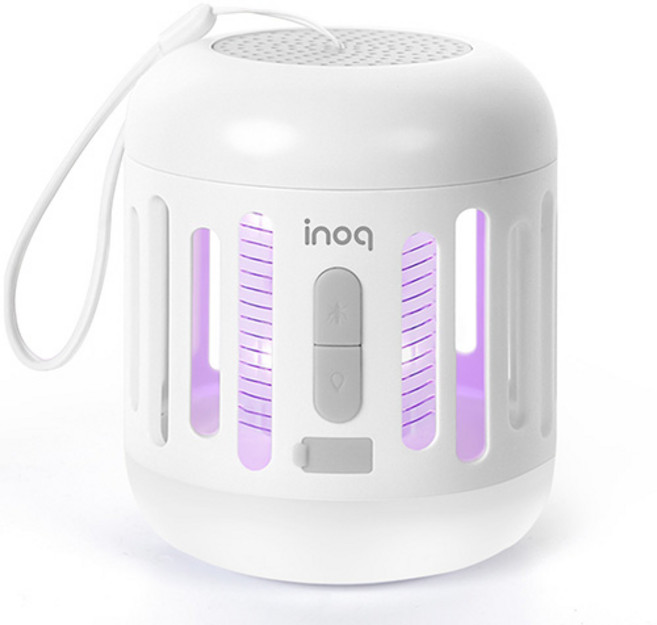 이노크아든 2in1 충전 무선 LED 해충 모기퇴치기 캠핑 랜턴 겸용, IA-IB500(화이트)