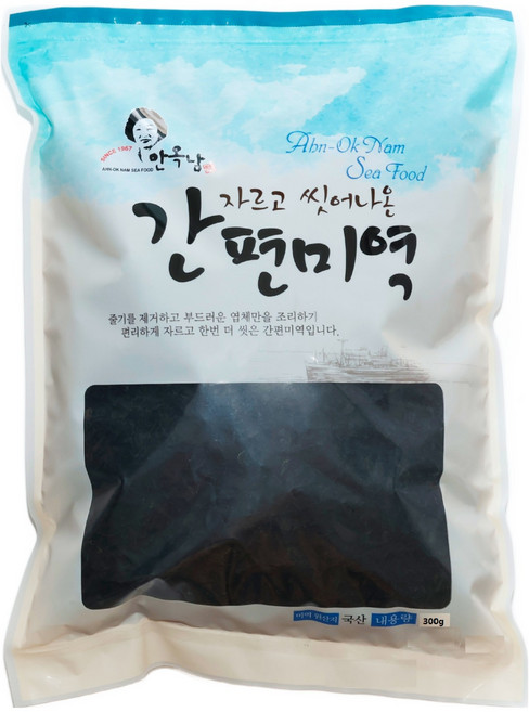 안옥남 자르고 씻어나온 간편미역, 300g, 1개