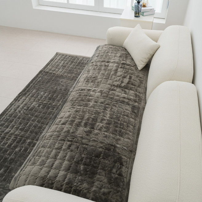 5mm 밍크 극세사 쇼파패드