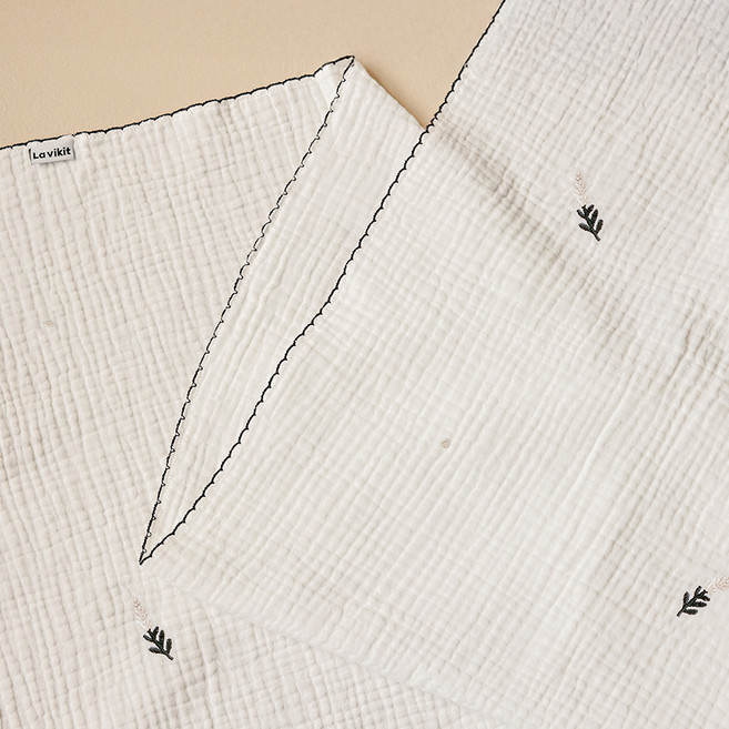 라비킷 블랭킷 유아담요, 눈내린라벤더