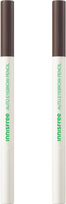 이니스프리 납작 아이브로우 펜슬 0.3g, 6호 동트기 전 어반 브라운, 2개