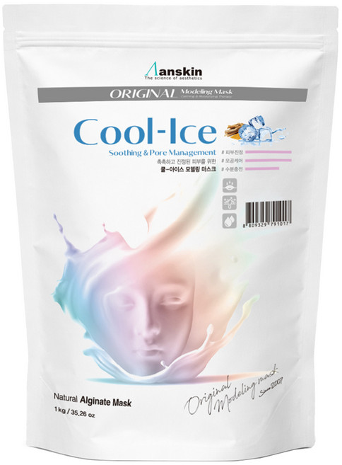 안스킨 오리지날 쿨 아이스 모델링팩 1kg, 1개입, 1개