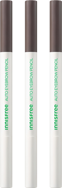 이니스프리 납작 아이브로우 펜슬 0.3g, 4 애쉬 브라운, 3개