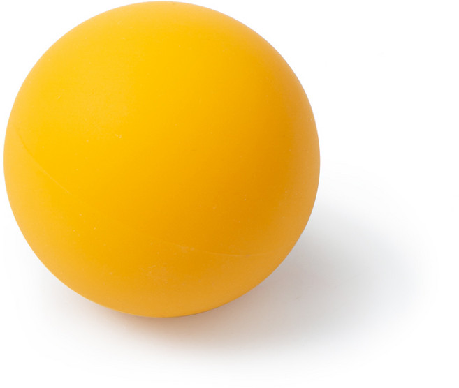 탐사 실리콘 싱글 마사지볼, 오렌지, 1개