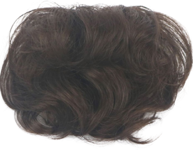 끌레오라미 중년 여성 정수리 부분가발 D631, 자연갈색, 1개