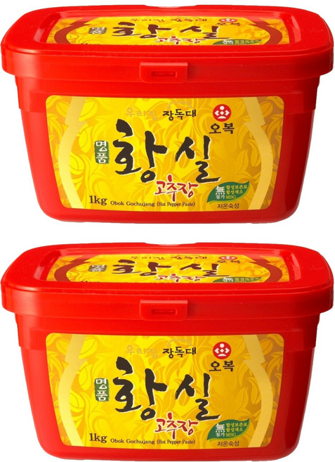 오복식품 명품 황실고추장, 1kg, 2개