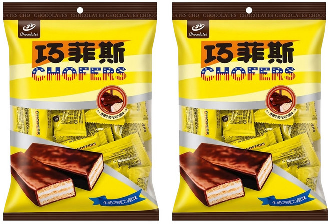 77 CHOFERS 巧菲斯 夾心酥 牛奶口味, 150g, 2袋