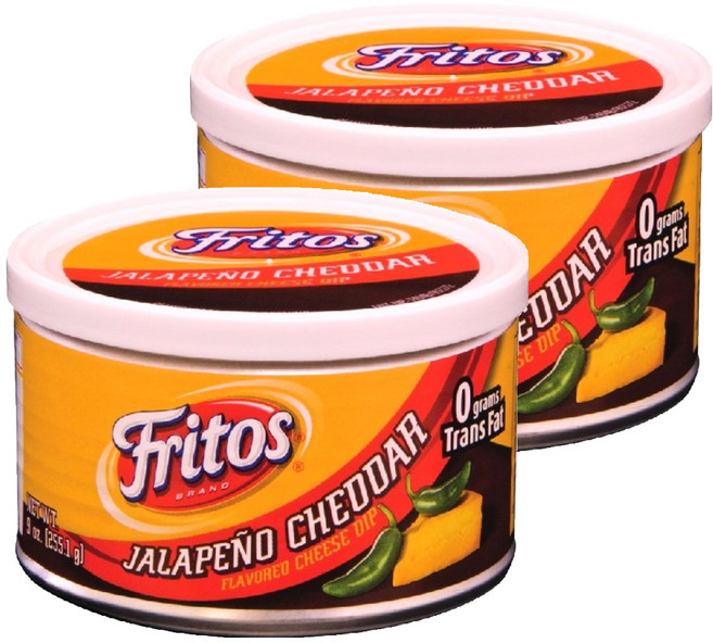 Fritos 墨西哥辣椒切達起司沾醬, 255.1g, 2個