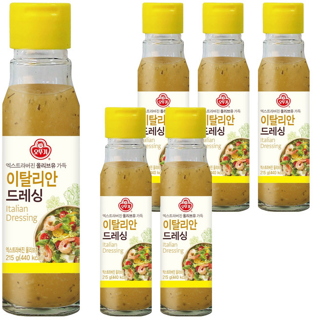 OTOKI 不倒翁 義大利油醋醬, 215g, 6罐