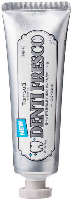 탐사 뉴 덴티프레스코 미백케어 화이트닝 치약, 100g, 1개