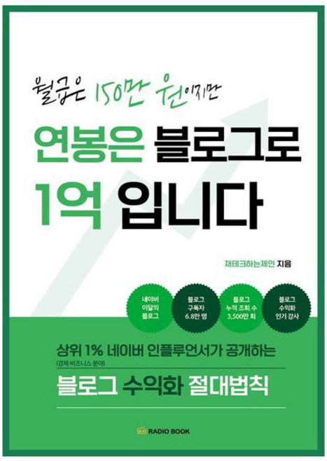 월급은 150만 원이지만 연봉은 블로그로 1억입니다, 라디오북, 재태크하는제인