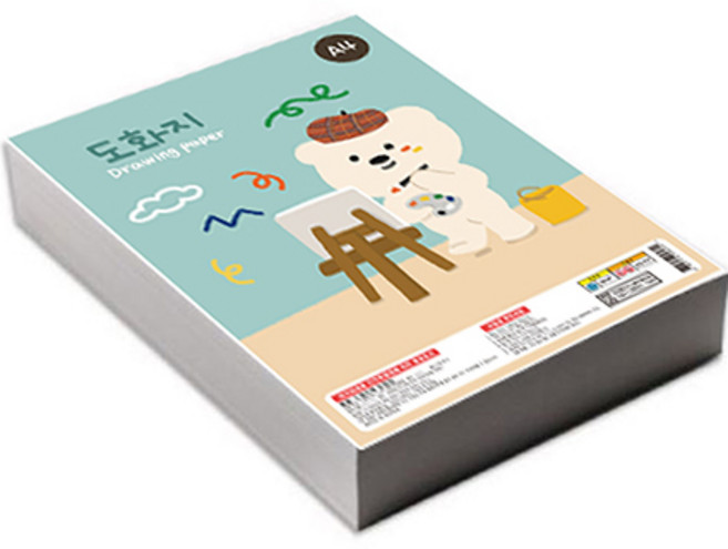 아트모아 스케치북 도화지 A4 130g, 250개