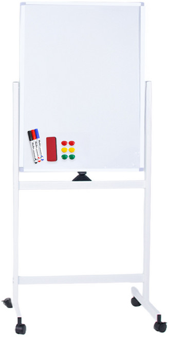 아트조이 이동식 양면 스탠드 화이트보드 세트, 철제