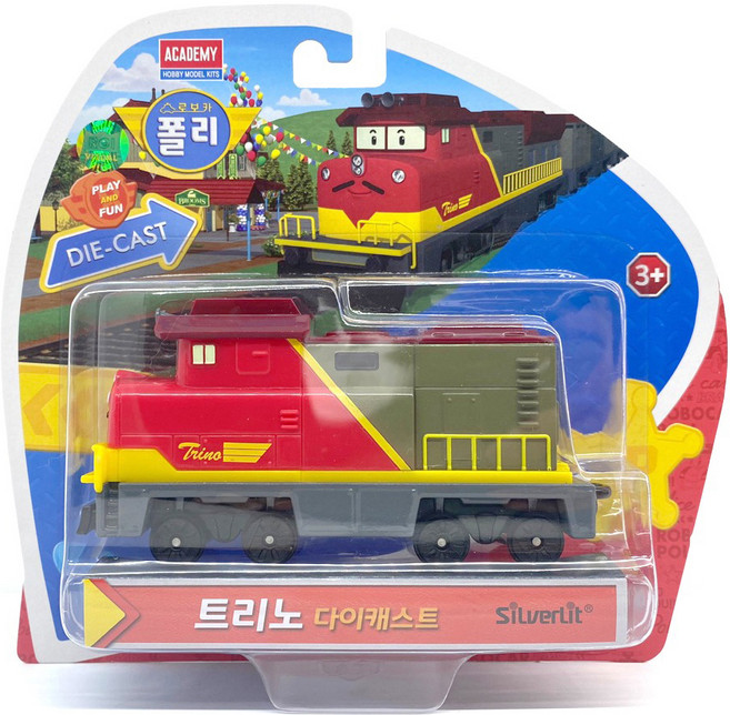 로보카폴리 다이캐스팅 트리노, 혼합색상, 1개