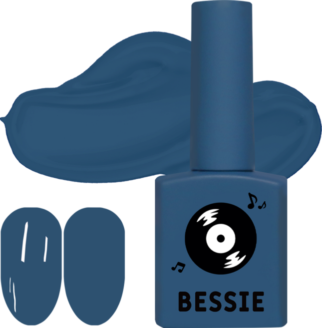 BESSIE 컬러 젤네일, B17 블루 블루스, 11ml, 1개