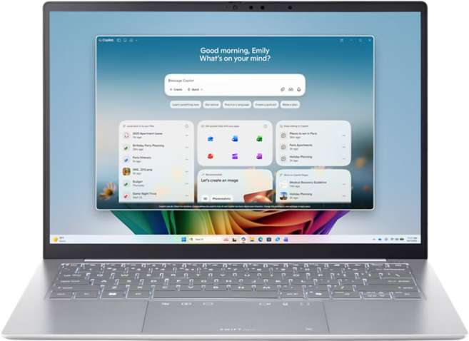 acer 宏碁 Swift Edge AI WUXGA/OLED 14吋, Intel Core Ultra 7 355, Intel Arc Graphics, 32GB LPDDR5X, 512GB SSD, Windows 11 Home, 極光白, SFE14-I51-77SW
