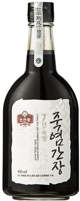 인산가 7년 숙성 죽염간장, 1개, 450ml