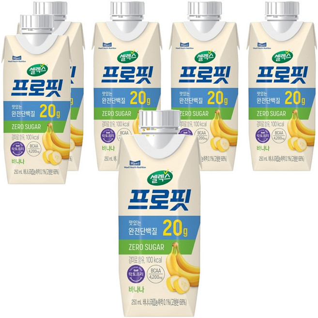 Selex Pro-Fit 香蕉, 250ml, 6個