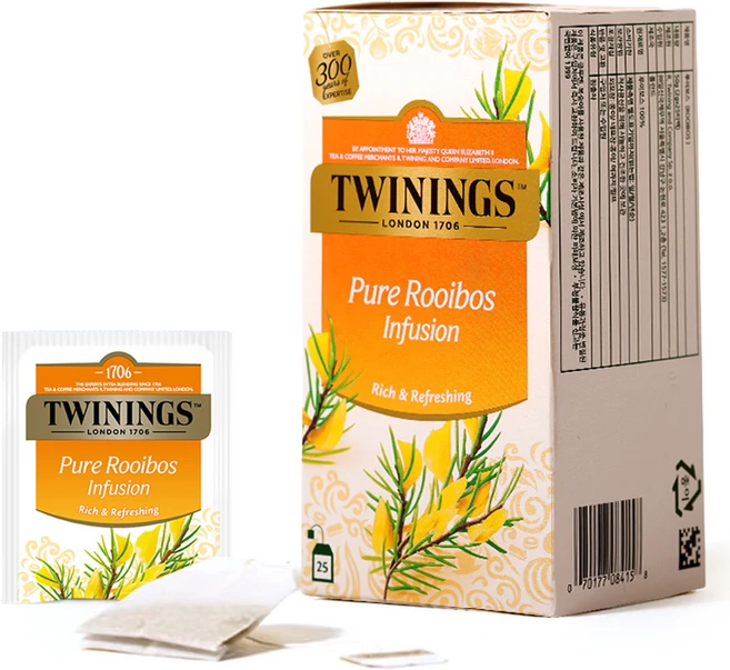 트와이닝 루이보스 허브차 티백, 2g, 25개입, 1개 - 쿠팡