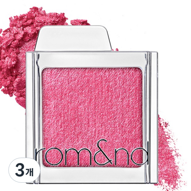 롬앤 슬라이드 인 싱글 아이섀도, S13 레이지 마젠타, 3개