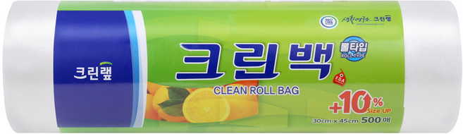 크린랩 크린롤백, 30cm x 45cm, 500개입, 1개