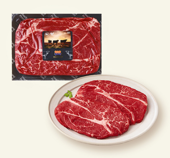 미국산 프라임 등심 구이용 (냉장), 500g, 1개