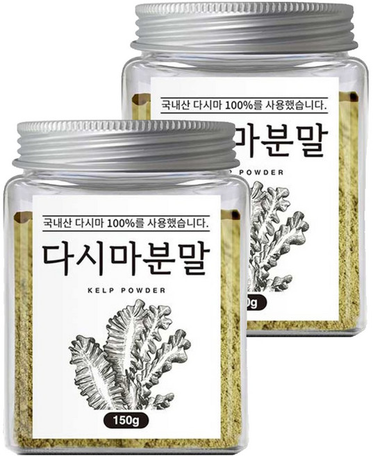 조은약초 다시마 분말, 150g, 2개