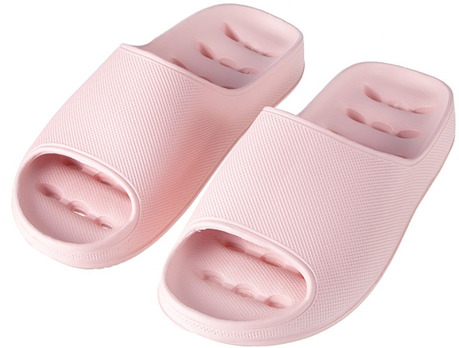 베이스알파에센셜 푹신한 EVA 욕실화, 핑크, 1개