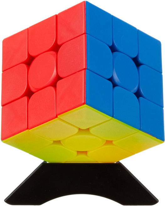 탐사 컬러풀 3X3 큐브, 혼합색상, 1개