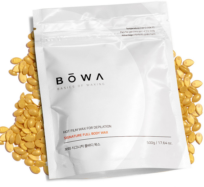 Bowa 全身適用美體熱蠟, 500g, 1個