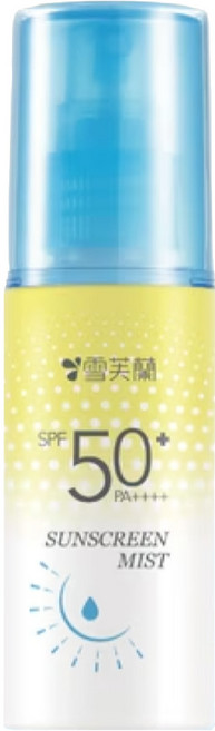 雪芙蘭 超水感晶透水霧防曬噴霧 SPF50, 60ml, 96g, 1瓶