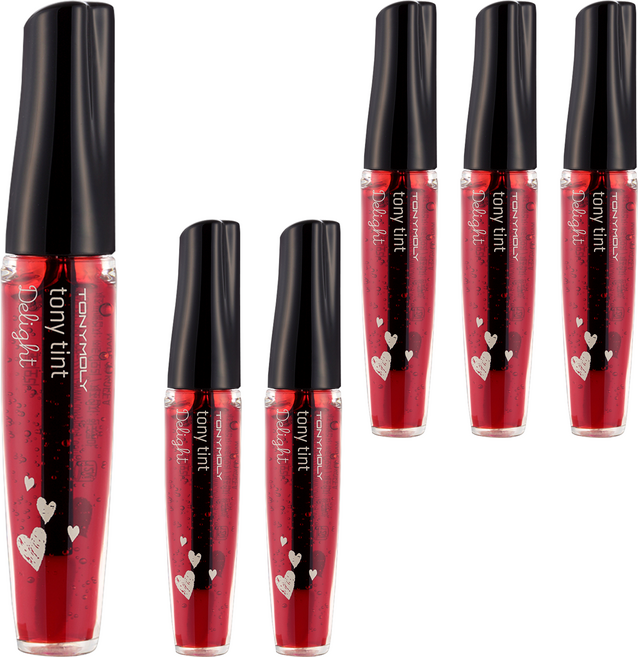 토니모리 딜라이트 토니 틴트, 01 체리핑크, 8.3ml, 6개