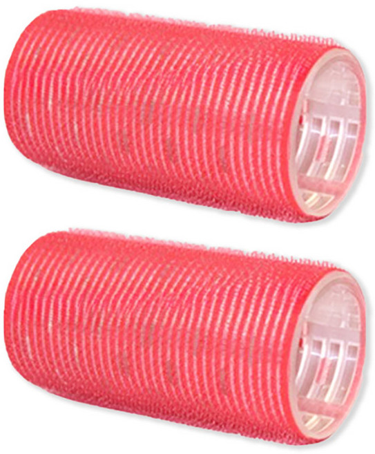 하이투데이 열전도 대왕 앞머리 헤어롤, 레드, 2개