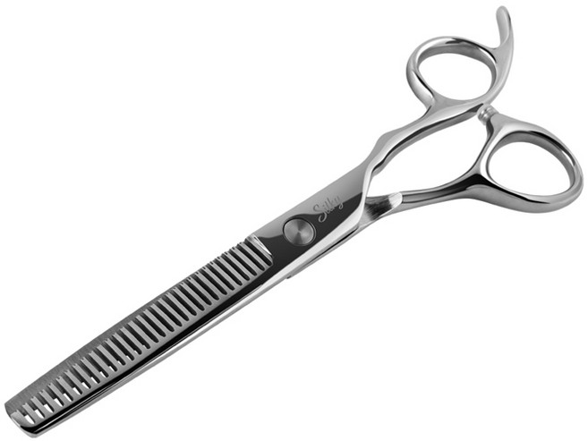 바비온 EL 틴닝 미용가위 HE-6030T 17.5cm, 1개