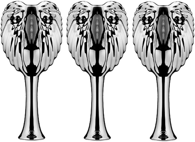 탱글엔젤 프로 헤어브러쉬, 티타늄, 3개