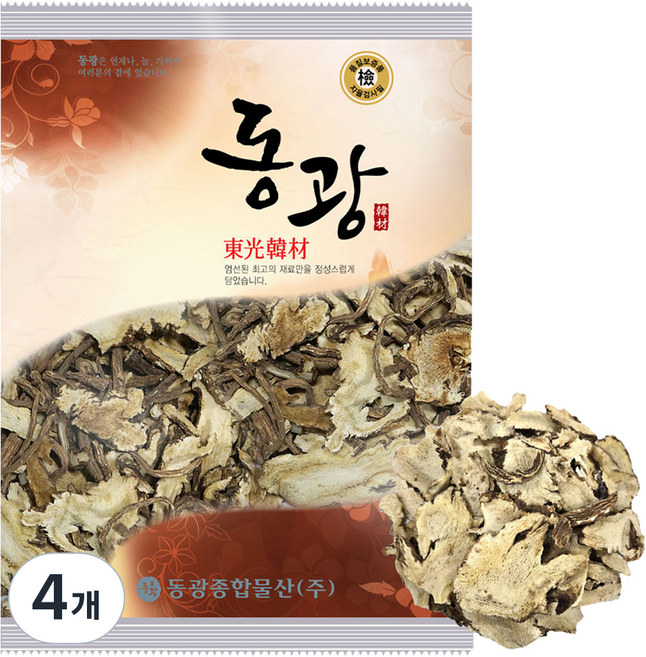 동광한방몰 참당귀, 300g, 4개