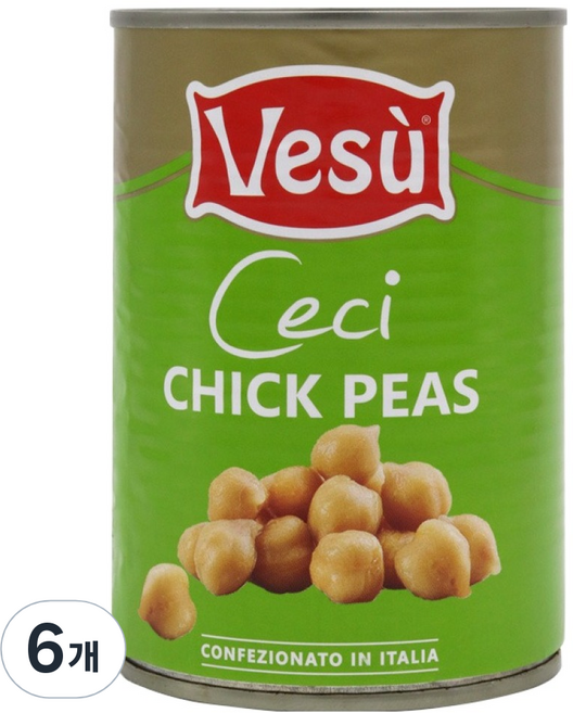 베수 칙피, 400g, 6개